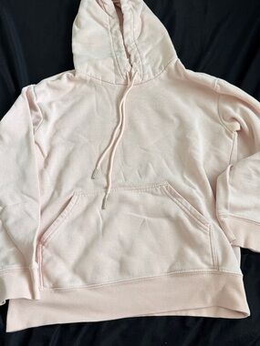 H&M Light Pink Hooded Sweatshirt